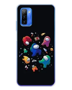 Чохол для Ulefone Note 12 з картинкою «Among Us космос»