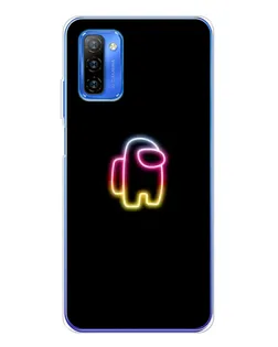 Чохол для Ulefone Note 12 з картинкою «Among Us градієнт»