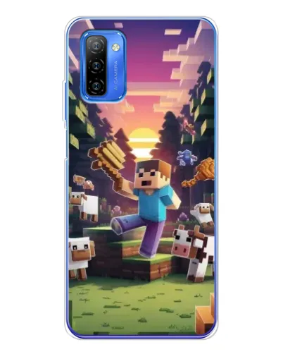 Чохол для Ulefone Note 12 з картинкою «Стів на фермі» Чохол для Ulefone Note 12 з картинкою «Стів на фермі»
