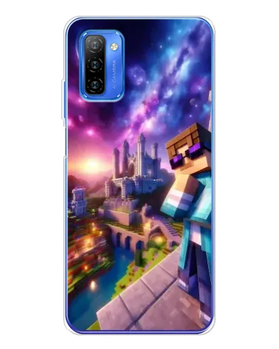 Чохол для Ulefone Note 12 з картинкою «Стів та космос» Чохол для Ulefone Note 12 з картинкою «Стів та космос»
