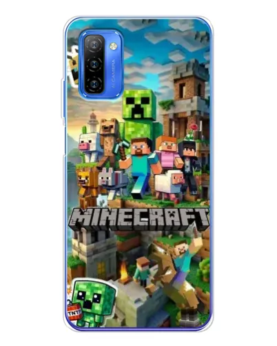 Чохол для Ulefone Note 12 з картинкою «Замок Minecraft» Чохол для Ulefone Note 12 з картинкою «Замок Minecraft»