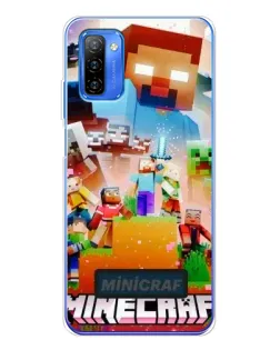 Чохол для Ulefone Note 12 з картинкою «Minecraft герої гри» Чохол для Ulefone Note 12 з картинкою «Minecraft герої гри»