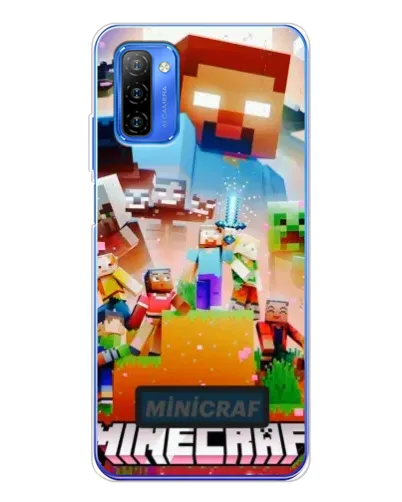 Чохол для Ulefone Note 12 з картинкою «Minecraft герої гри» Чохол для Ulefone Note 12 з картинкою «Minecraft герої гри»