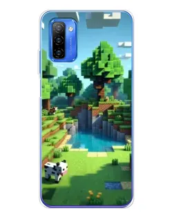 Чохол для Ulefone Note 12 з картинкою «Minecraft літній день»