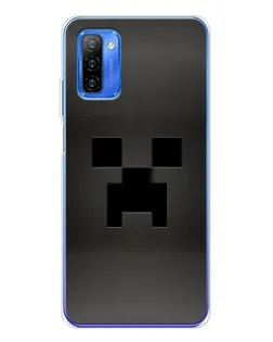 Чохол для Ulefone Note 12 з картинкою «Чорний кріпер градієнт»