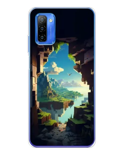 Чохол для Ulefone Note 12 з картинкою «Вид з печери» Чохол для Ulefone Note 12 з картинкою «Вид з печери»