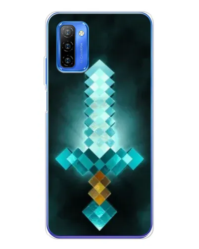 Чохол для Ulefone Note 12 з картинкою «Алмазний меч неон» Чохол для Ulefone Note 12 з картинкою «Алмазний меч неон»
