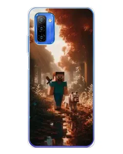 Чохол для Ulefone Note 12 з картинкою «Стів у лісі»