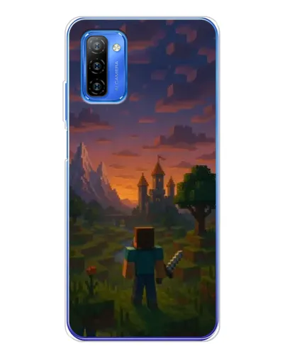 Чохол для Ulefone Note 12 з картинкою «Стів біля вежі» Чохол для Ulefone Note 12 з картинкою «Стів біля вежі»