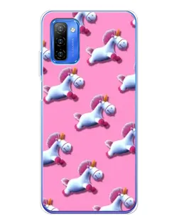 Чехол для Ulefone Note 12 с картинкой «Единороги на розовом» Чехол для Ulefone Note 12 с картинкой «Единороги на розовом»
