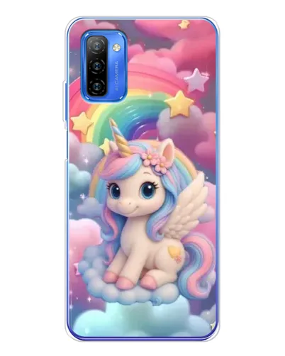 Чехол для Ulefone Note 12 с картинкой «Маленький единорог»