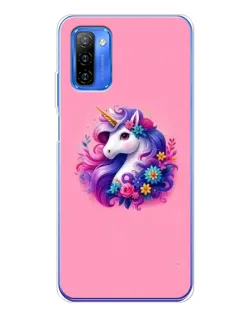 Чехол для Ulefone Note 12 с картинкой «Сказочный единорог»