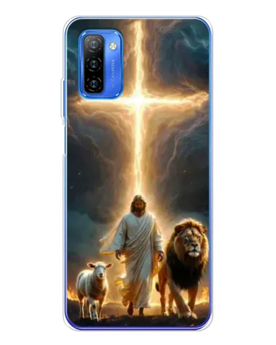 Чохол для Ulefone Note 12 з картинкою «Лев Юди та Світло» Чохол для Ulefone Note 12 з картинкою «Лев Юди та Світло»