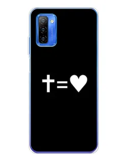 Чохол для Ulefone Note 12 з картинкою «Хрест та Серце»