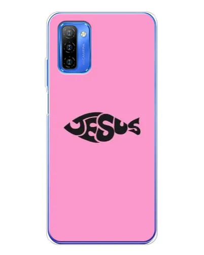 Чохол для Ulefone Note 12 з картинкою «Рожевий символ Jesus» Чохол для Ulefone Note 12 з картинкою «Рожевий символ Jesus»