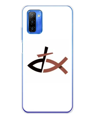 Чохол для Ulefone Note 12 з картинкою «Риба та хрест» Чохол для Ulefone Note 12 з картинкою «Риба та хрест»