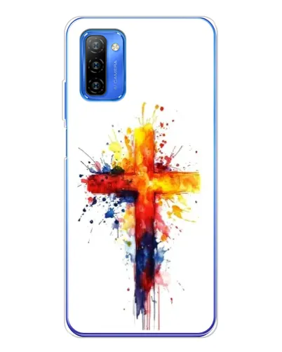 Чохол для Ulefone Note 12 з картинкою «Акварельний хрест» Чохол для Ulefone Note 12 з картинкою «Акварельний хрест»