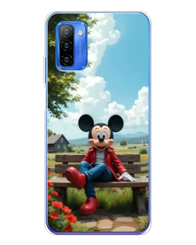 Чехол для Ulefone Note 12 с картинкой «Микки на скамейке» Чехол для Ulefone Note 12 с картинкой «Микки на скамейке»