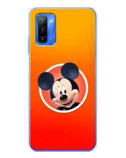 Чехол для Ulefone Note 12 с картинкой «Mickey в круге»