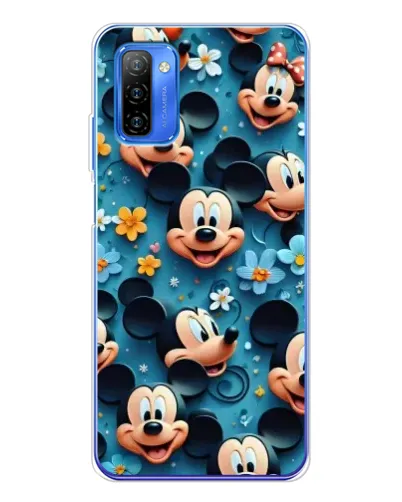 Чехол для Ulefone Note 12 с картинкой «Паттерн Микки и Минни» Чехол для Ulefone Note 12 с картинкой «Паттерн Микки и Минни»