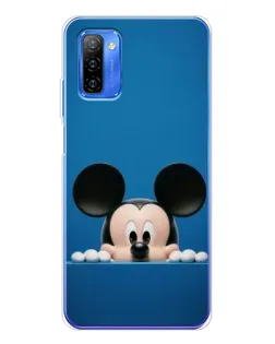 Чехол для Ulefone Note 12 с картинкой «Микки выглядывает» Чехол для Ulefone Note 12 с картинкой «Микки выглядывает»