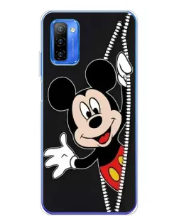 Чехол для Ulefone Note 12 с картинкой «Микки раздвигает стены»