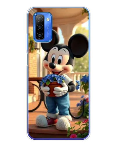 Чехол для Ulefone Note 12 с картинкой «Микки садовод» Чехол для Ulefone Note 12 с картинкой «Микки садовод»
