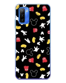 Чехол для Ulefone Note 12 с картинкой «Графический принт лапок»