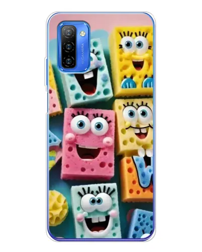 Чехол для Ulefone Note 12 с картинкой «Цветные губки» Чехол для Ulefone Note 12 с картинкой «Цветные губки»