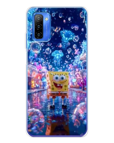 Чехол для Ulefone Note 12 с картинкой «Неоновый океан» Чехол для Ulefone Note 12 с картинкой «Неоновый океан»