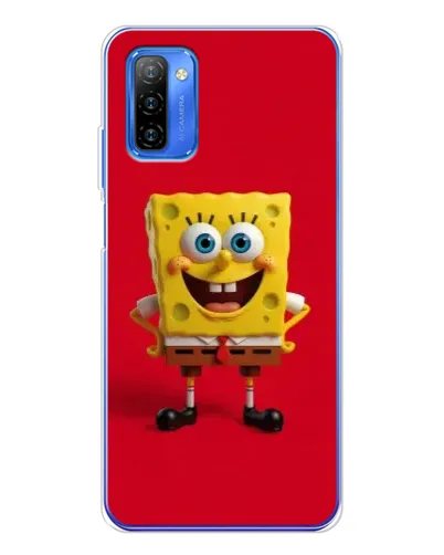 Чехол для Ulefone Note 12 с картинкой «Спанч Боб на красном» Чехол для Ulefone Note 12 с картинкой «Спанч Боб на красном»