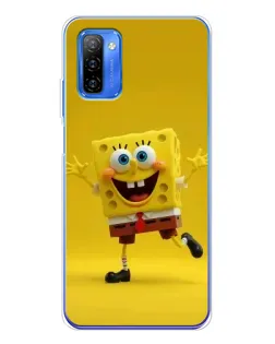 Чехол для Ulefone Note 12 с картинкой «Позитивный Губка Боб»
