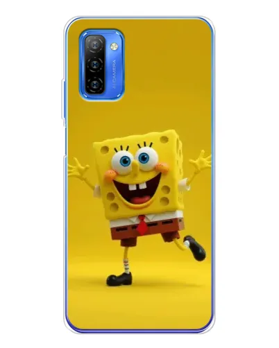 Чехол для Ulefone Note 12 с картинкой «Позитивный Губка Боб» Чехол для Ulefone Note 12 с картинкой «Позитивный Губка Боб»