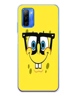 Чехол для Ulefone Note 12 с картинкой «Минималистичный Спанч Боб»