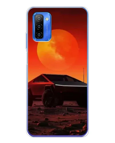 Чехол для Ulefone Note 12 с картинкой «Cybertruck на Марсе» Чехол для Ulefone Note 12 с картинкой «Cybertruck на Марсе»