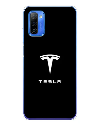 Чехол для Ulefone Note 12 с картинкой «Tesla White Logo» Чехол для Ulefone Note 12 с картинкой «Tesla White Logo»