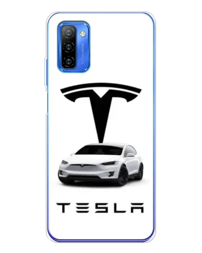 Чехол для Ulefone Note 12 с картинкой «Tesla White Style» Чехол для Ulefone Note 12 с картинкой «Tesla White Style»