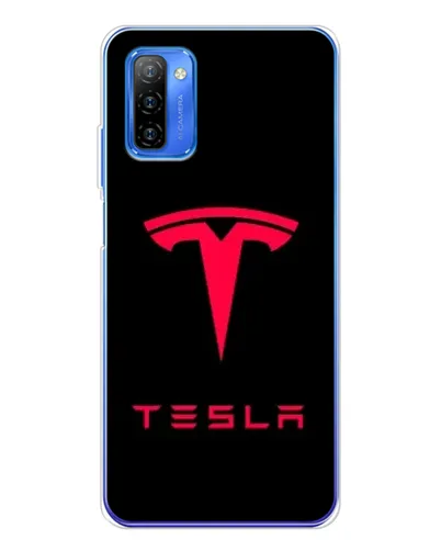Чехол для Ulefone Note 12 с картинкой «Tesla Red Logo» Чехол для Ulefone Note 12 с картинкой «Tesla Red Logo»
