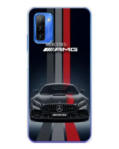 Чехол для Ulefone Note 12 с картинкой «Mercedes — белый карбон» Чехол для Ulefone Note 12 с картинкой «Mercedes — белый карбон»
