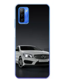 Чехол для Ulefone Note 12 с картинкой «Mercedes AMG GT Silver»
