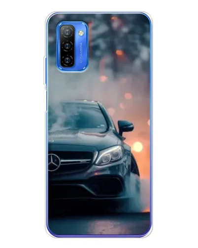 Чехол для Ulefone Note 12 с картинкой «Mercedes — ночной город» Чехол для Ulefone Note 12 с картинкой «Mercedes — ночной город»