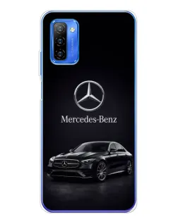 Чехол для Ulefone Note 12 с картинкой «Mercedes — решетка радиатора»