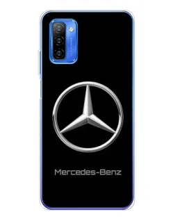 Чехол для Ulefone Note 12 с картинкой «Mercedes Silver Logo»