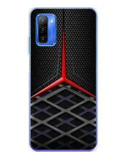 Чехол для Ulefone Note 12 с картинкой «Mercedes Carbon Grid»