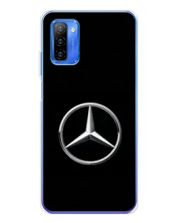 Чехол для Ulefone Note 12 с картинкой «Mercedes классический лого»