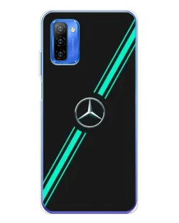 Чехол для Ulefone Note 12 с картинкой «Спортивные линии Mercedes»