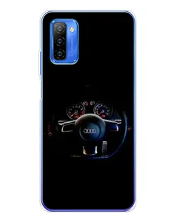 Чехол для Ulefone Note 12 с картинкой «Салон Audi — руль» Чехол для Ulefone Note 12 с картинкой «Салон Audi — руль»