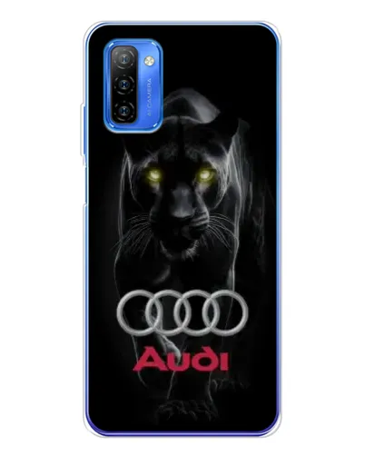 Чехол для Ulefone Note 12 с картинкой «Пантера и Audi» Чехол для Ulefone Note 12 с картинкой «Пантера и Audi»