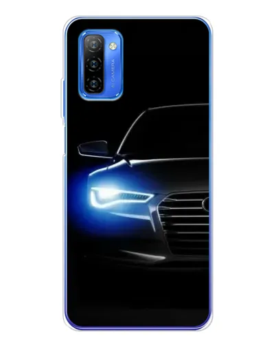 Чехол для Ulefone Note 12 с картинкой «Неоновый взгляд Audi» Чехол для Ulefone Note 12 с картинкой «Неоновый взгляд Audi»
