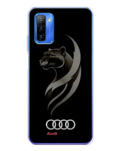Чехол для Ulefone Note 12 с картинкой «Графика — пантера и Audi» Чехол для Ulefone Note 12 с картинкой «Графика — пантера и Audi»